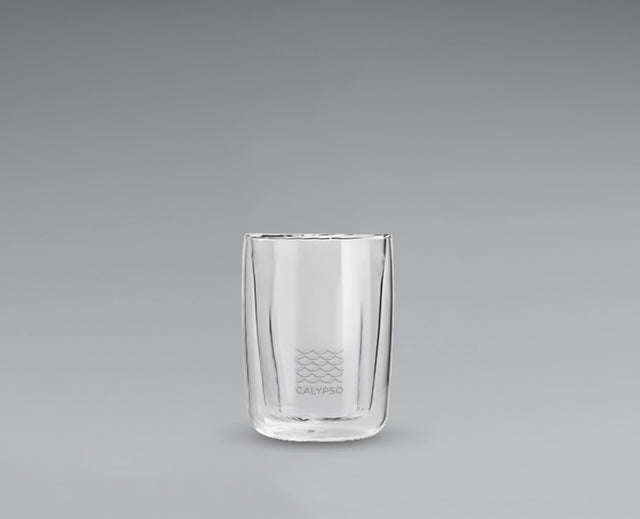 雙層透明玻璃杯 - 80毫升 / 3安士 