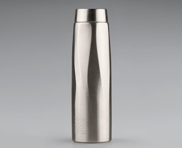 Calypso™ Bottle - Essential 650ml - Brushed Stainless Silver