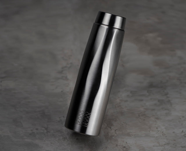 Calypso™ Bottle - Essential 650ml - Brushed Stainless Silver