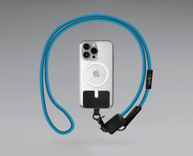 10mm可拆卸手機背帶 - 藍色